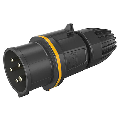 CEE NEO Plug 16A 5P 4h IP54 Classic with Cage Clamp and external cable gland with strain relief