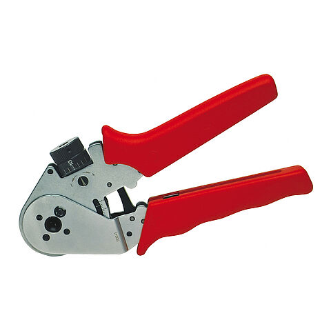 Crimping tool for LWL POF