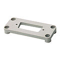 Adapter plate A16 for contact inserts with Sub-Miniature single 37pol.