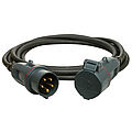 CEE NEO-Leitung mit Stecker und Kupplung 16A 5P 400V 6h IP54, 10m lang und Typ H07RN-F 5G2,5