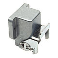 Panel housing angled A3, A4, A5 and D8 from zinc, height 25,5mm with single locking system