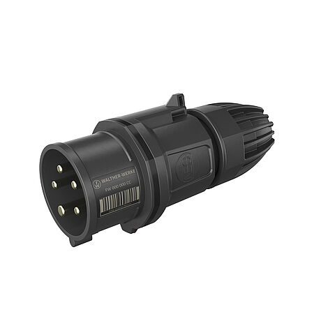 CEE NEO Plug 16A 5P 5h IP54 Classic with screw terminal and external cable gland with strain relief