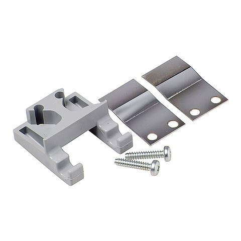 Bearing block from aluminium for hinged lid made from aluminium from the series B