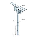 Satellitensäule mit 3 CEE-Abgängen 16A