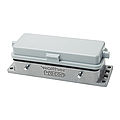Panel housing B24, BB46, D64, DD108 and MOB24 from aluminium, height 28mm with spring cover and double locking system