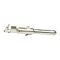 Pin contact for crimp terminal from the series MO 5.1, silver-plated and with terminal cross-section 0,5-1,5qmm