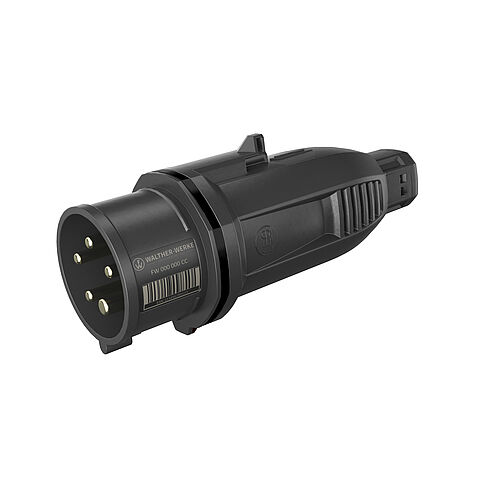 CEE NEO Plug 16A 5P 7h IP54 One-Touch with Cage Clamp and automatically activating strain relief