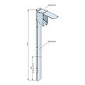 Satellitensäule mit einem CEE-Abgang 16A