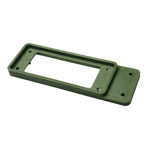 Cover plate for B24 to B16 in grey