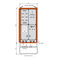 Anschlussschrank 173kVA mit Wandlermessung und einem NH-Abgang