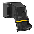 CEE NEO Wandsteckdose 16A 4P 4h IP54 mit Push-In Klemmstein und drehbarem Boden