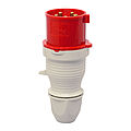 Plug 32A 5P 6h with external cable gland