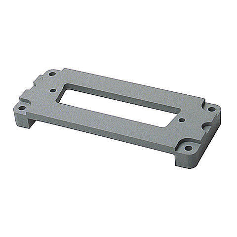 Adapter plate B16 for contact inserts with Sub-Miniature single 50pol.