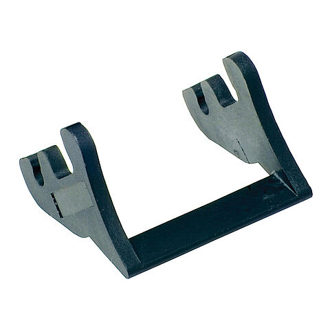 Single locking system A3 from plastic and in black