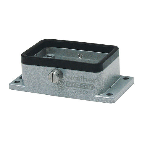 Panel housing B6, BB10, DD24 and MOB6 from aluminium, height 28mm with central locking system