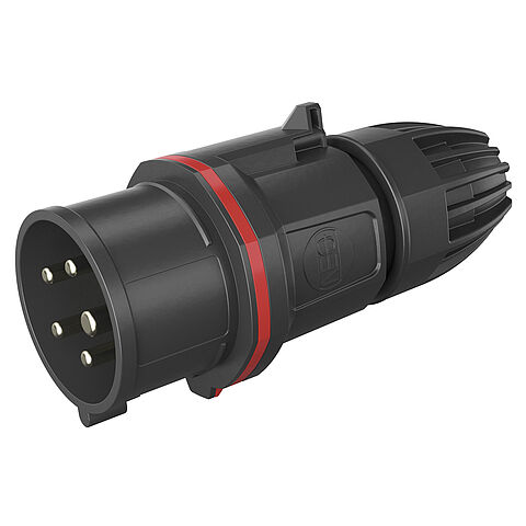 CEE NEO Plug 16A 5P 3h IP54 Classic with Cage Clamp and external cable gland with strain relief