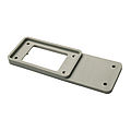 Cover plate for B24 to B6 in grey