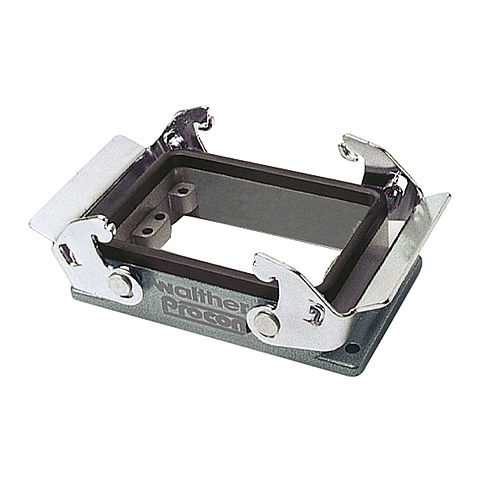 Panel housing A32 and D50 from aluminium, height 28mm with double locking system