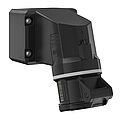 CEE NEO Wandsteckdose 16A 4P 1h IP54 mit Push-In Klemmstein und drehbarem Boden