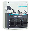 E-Bike Charger PRO mit 3 RCBO und 3 Schutzkontaktsteckdosen