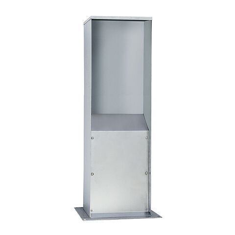 Stainless steel column for socket combinations with enclosure size HxBxT: 809x290x171mm (series 685)