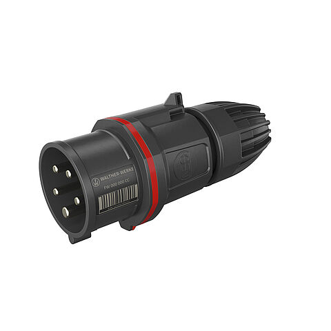 CEE NEO Plug 16A 5P 6h IP54 Classic with screw terminal and external cable gland with strain relief