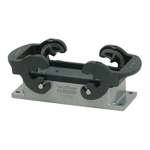 Panel housing BV10 and BV16 from aluminium, height 28mm with double locking system