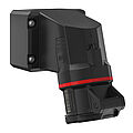 CEE NEO Wandsteckdose 16A 4P 6h IP54 mit Push-In Klemmstein und drehbarem Boden