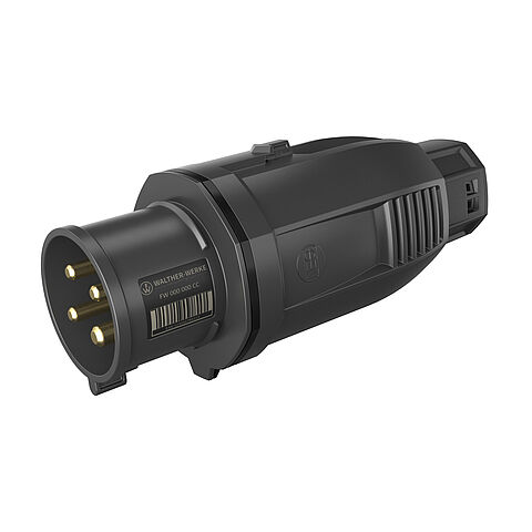 CEE NEO Stecker One-Touch 32A 4P 7h IP54 mit Käfigzugfeder-Technik