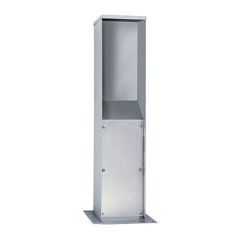 Stainless steel column for socket combinations with enclosure size HxBxT: 237x183x152mm (series 691, 692 and 693)